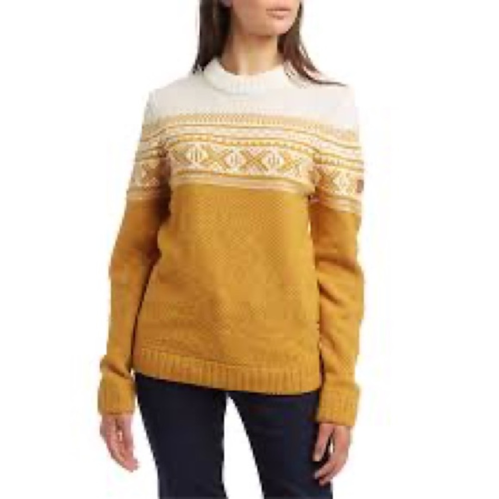 Fjall Raven Ovik sweater yellow - large